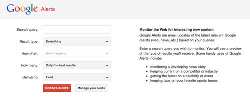 Google Alerts
